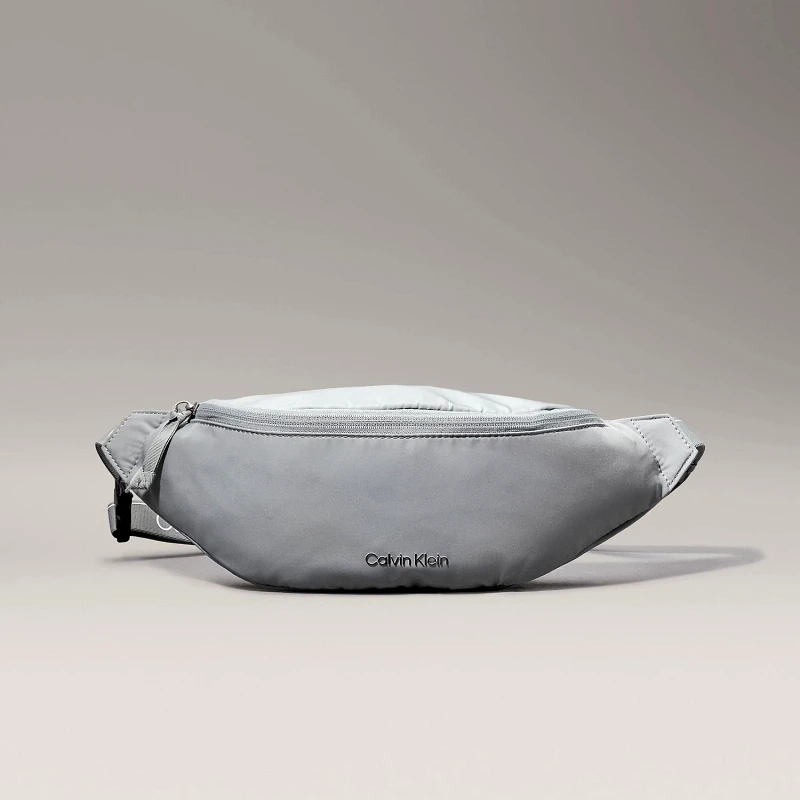 CALVIN KLEIN PERFORMANCE CALVIN KLEIN PERFORMANCE GYM BUM BAG ΓΚΡΙ
