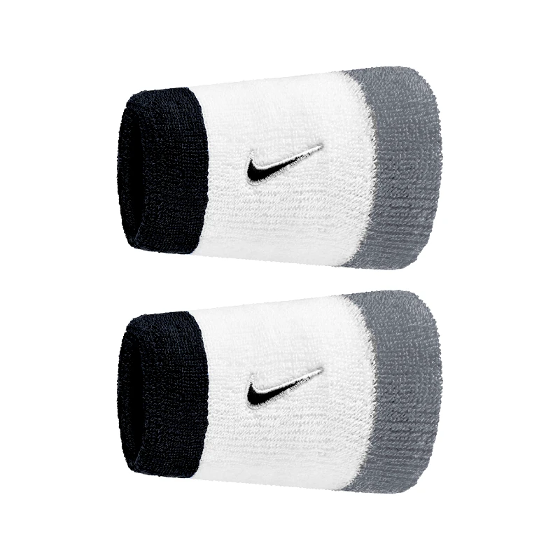 NIKE NIKE SWOOSH CLASSIC DOUBLEWIDE WRISTBANDS 2PACK ΑΣΠΡΟ