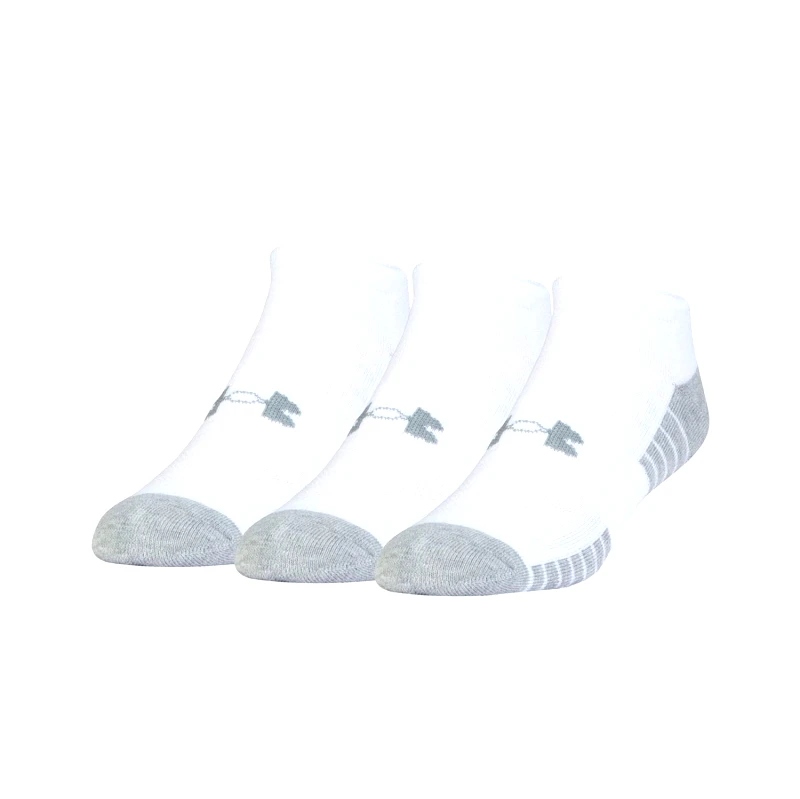UNDER ARMOUR UNDER ARMOUR HEATGEAR NO SHOW SOCKS ΑΣΠΡΟ