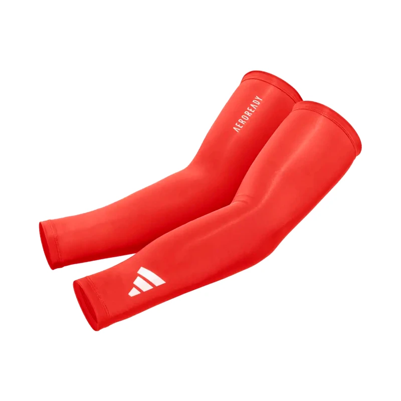 ADIDAS PERFORMANCE ADIDAS AEROREADY COMPRESSION ARM SLEEVES L/XL ΚΟΚΚΙΝΟ
