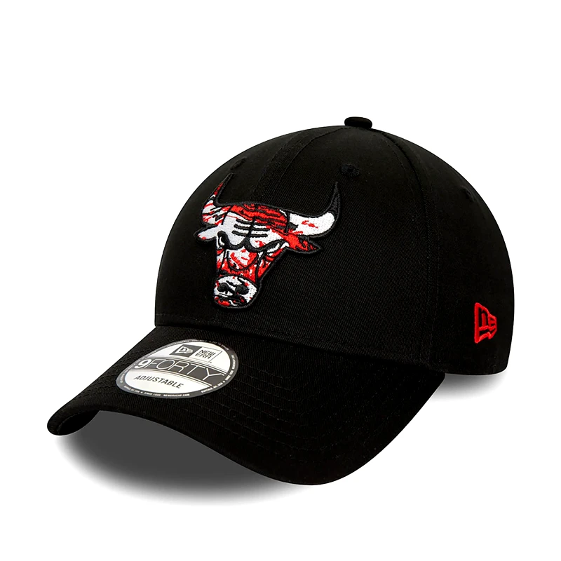 NEW ERA NEW ERA CHICAGO BULLS NBA INFILL 9FORTY CAP ΜΑΥΡΟ