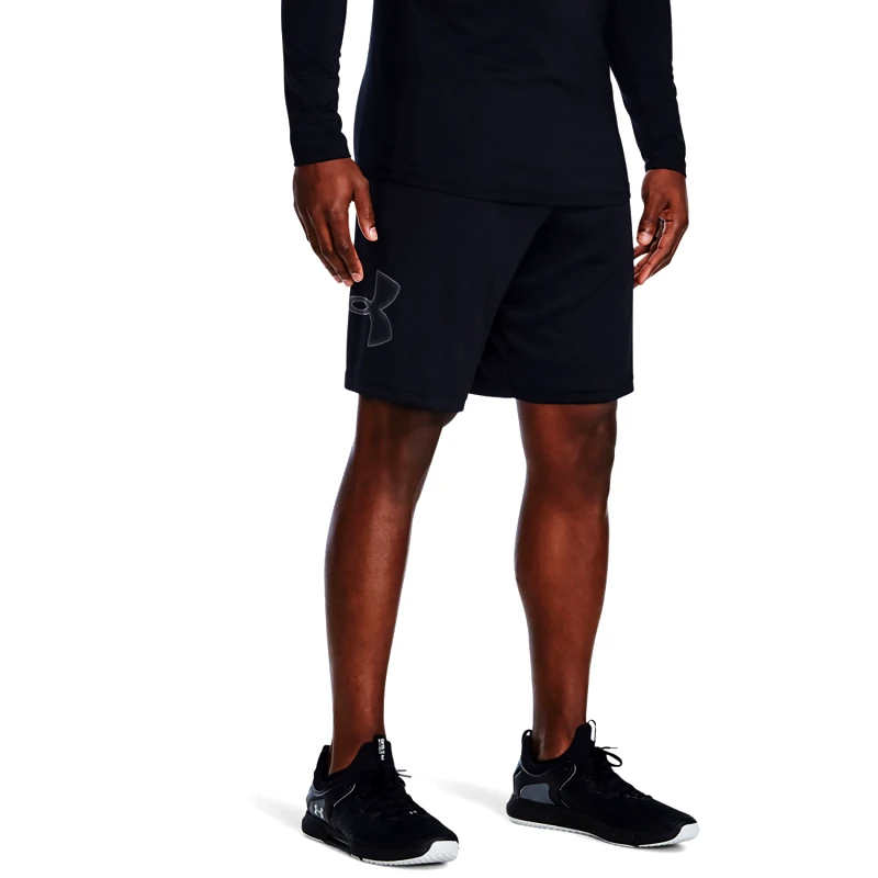 UNDER ARMOUR UNDER ARMOUR TECH GRAPHIC SHORTS ΜΑΥΡΟ
