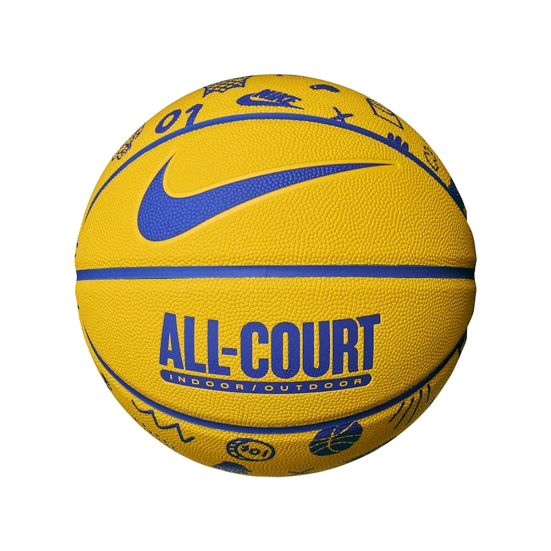 NIKE NIKE EVERYDAY ALL COURT 8P GRAPHIC BASKET BALL ΚΙΤΡΙΝΟ