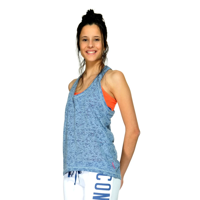 BODY TALK EVERYWEARW TANK TOP ΜΠΛΕ