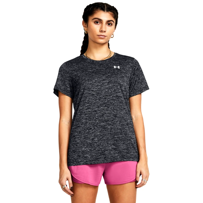 UNDER ARMOUR UNDER ARMOUR TECH TWIST T-SHIRT ΜΑΥΡΟ