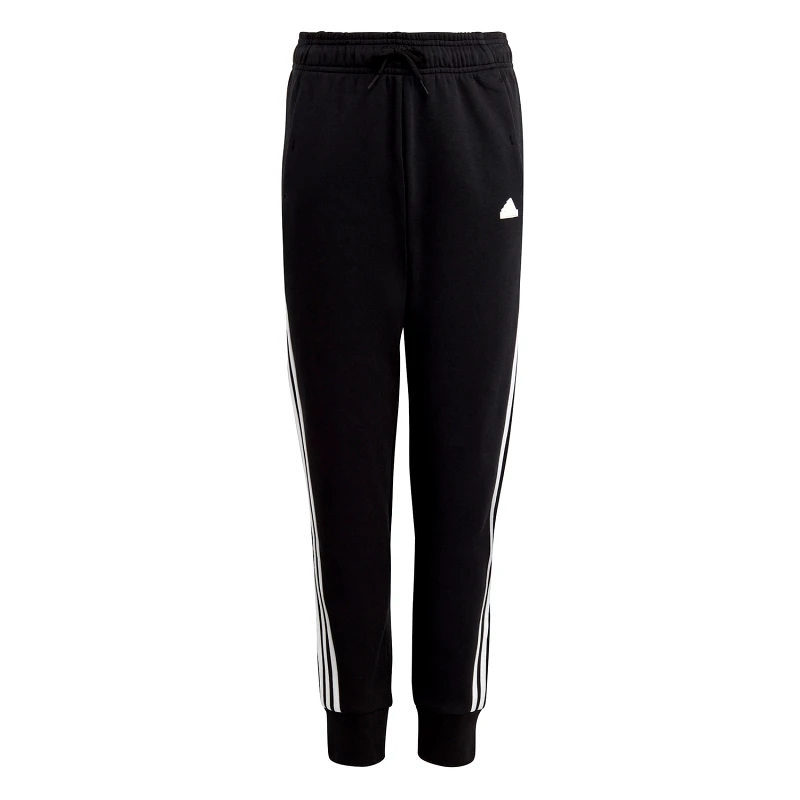 ADIDAS PERFORMANCE ADIDAS GIRLS FUTURE ICONS 3-STRIPES COTTON PANTS ΜΑΥΡΟ