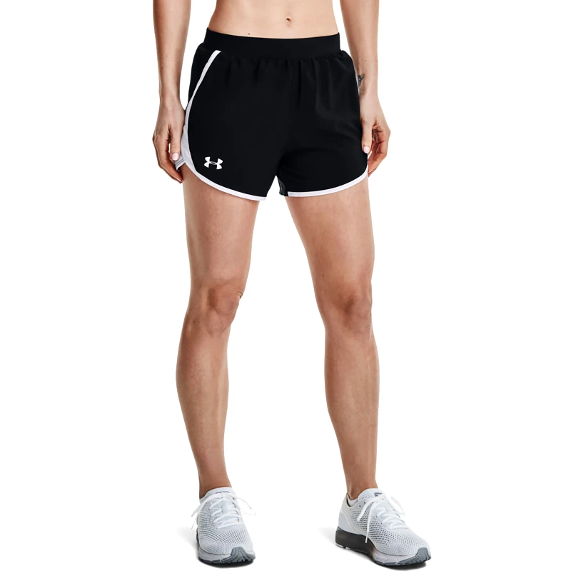 UNDER ARMOUR UNDER ARMOUR FLY-BY 2.0 RUNNING SHORTS ΜΑΥΡΟ