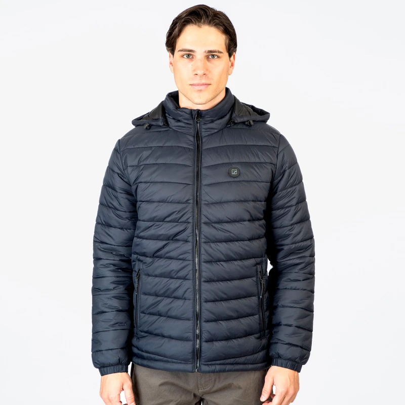 REBASE REBASE PADDED JACKET ΜΠΛΕ