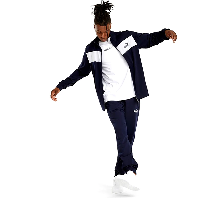PUMA PUMA POLYESTER TRACKSUIT ΜΠΛΕ