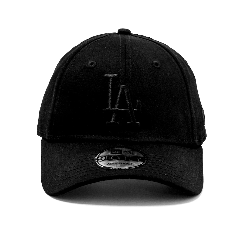 NEW ERA NEW ERA LA DODGERS ESSENTIAL 9FORTY CAP ΜΑΥΡΟ