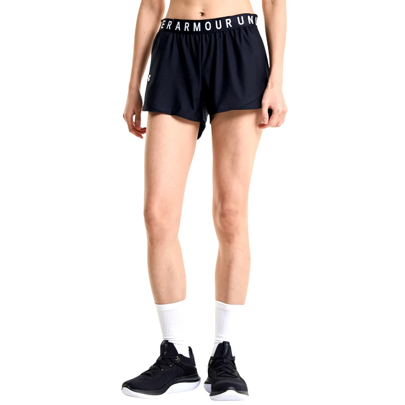 UNDER ARMOUR UNDER ARMOUR PLAY UP SHORTS 3.0 ΜΑΥΡΟ