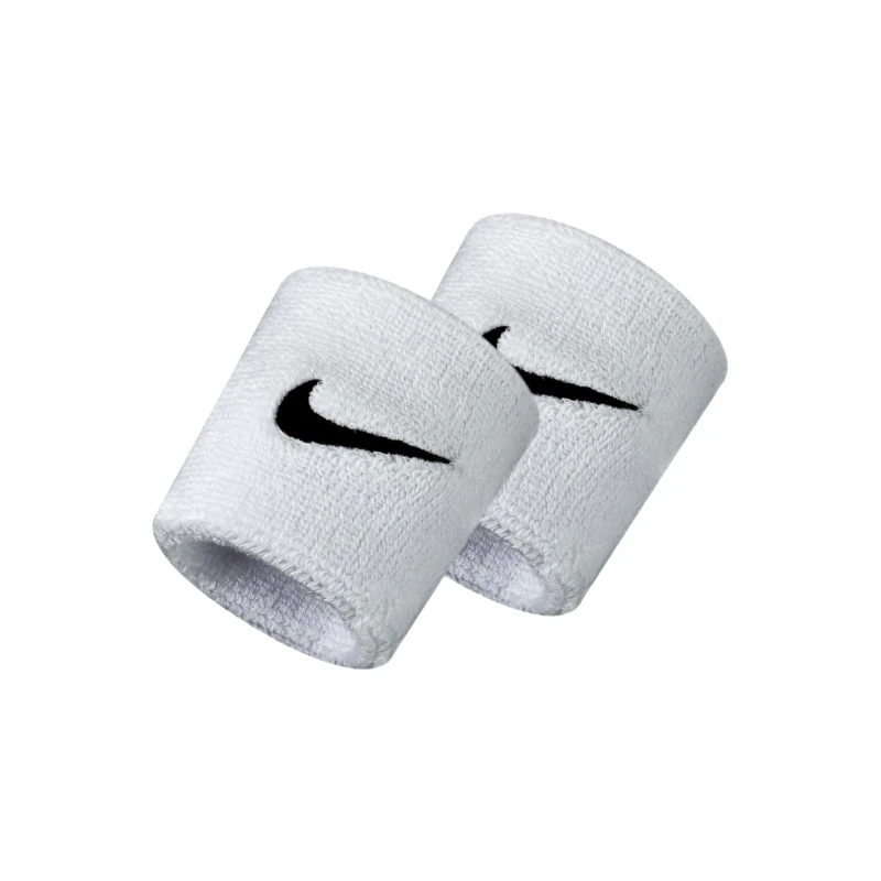 NIKE NIKE SWOOSH WRISTBANDS ΑΣΠΡΟ