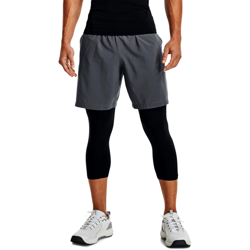 UNDER ARMOUR UNDER ARMOUR WOVEN GRAPHIC SHORTS ΓΚΡΙ