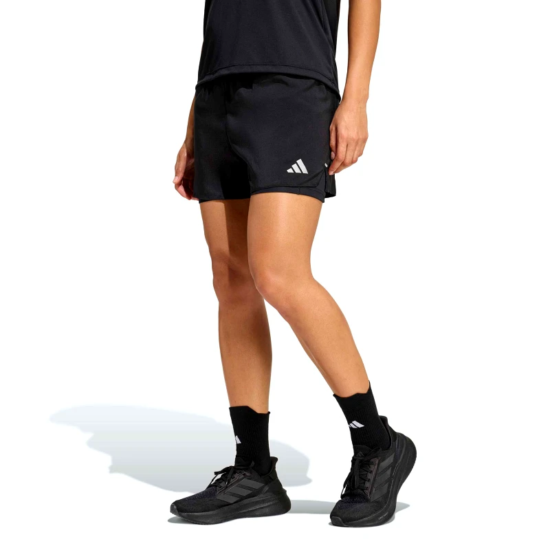 ADIDAS PERFORMANCE ADIDAS ADI365 RUNNING ESSENTIALS 2IN1 SHORTS ΜΑΥΡΟ