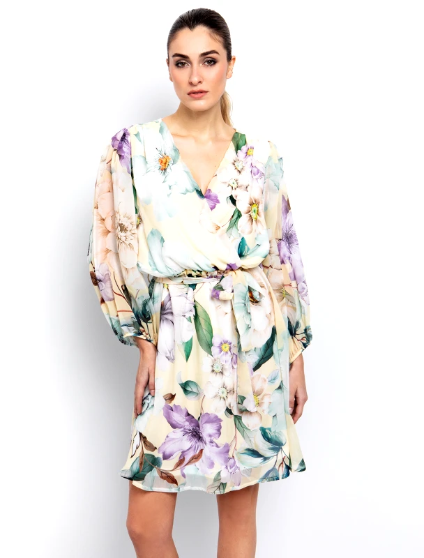 ToiMoi Floral φόρεμα με ζώνη - ΦΛΟΡΑΛ