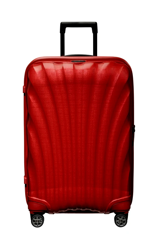 Samsonite Βαλίτσα 4 ρόδες C-LITE ΚΟΚΚΙΝΟ Size 69