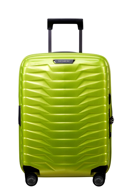 Samsonite Βαλίτσα 4 ρόδες PROXIS ΠΡΑΣΙΝΟ ΦΛΟΥΟ Size 55EXP