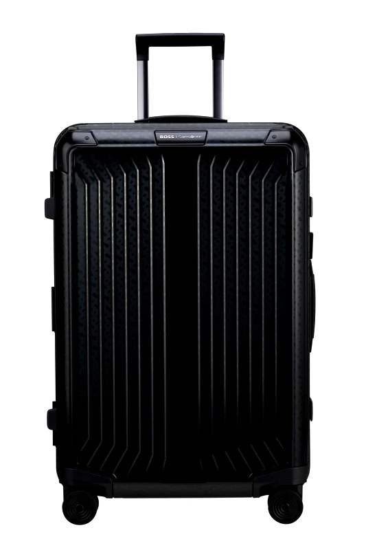 Samsonite Βαλίτσα 4 ρόδες LITE-BOX ALU / BOSS ΜΑΥΡΟ Size 69