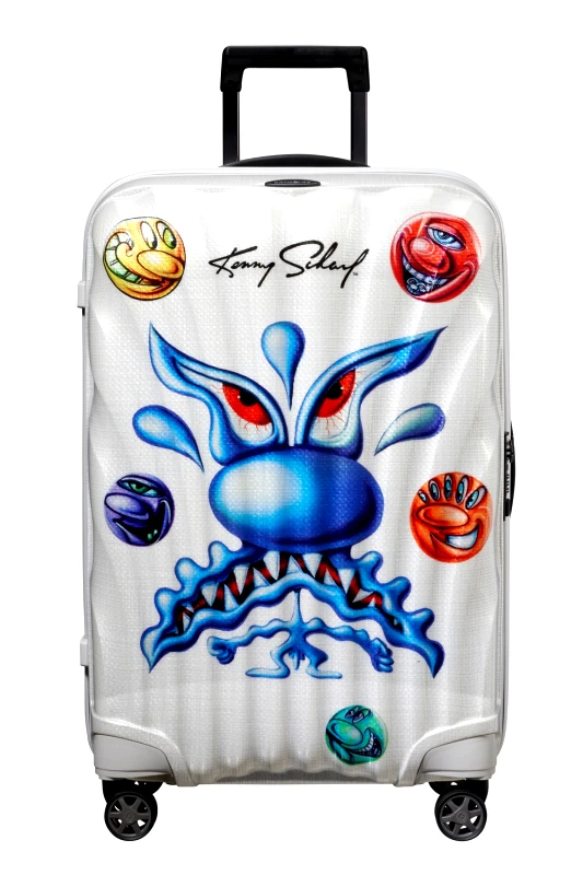 Samsonite Βαλίτσα 4 ρόδες C-LITE / KENNY SCHARF THATS MY BAG Size 69