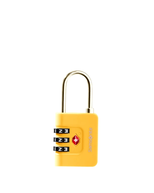 Samsonite Κλειδαριά TSA TA REVOLUTION ΚΙΤΡΙΝΟ Size 25