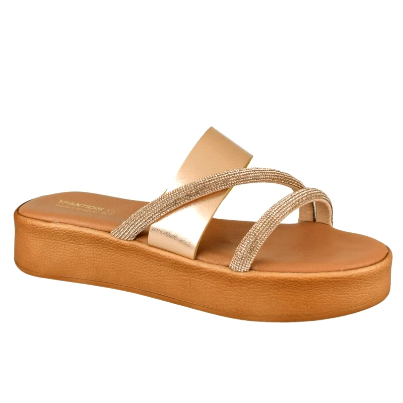 Υφαντίδης Γυναικεία Σανδάλια | Υφαντίδης | 123079 | Μπρονζέ