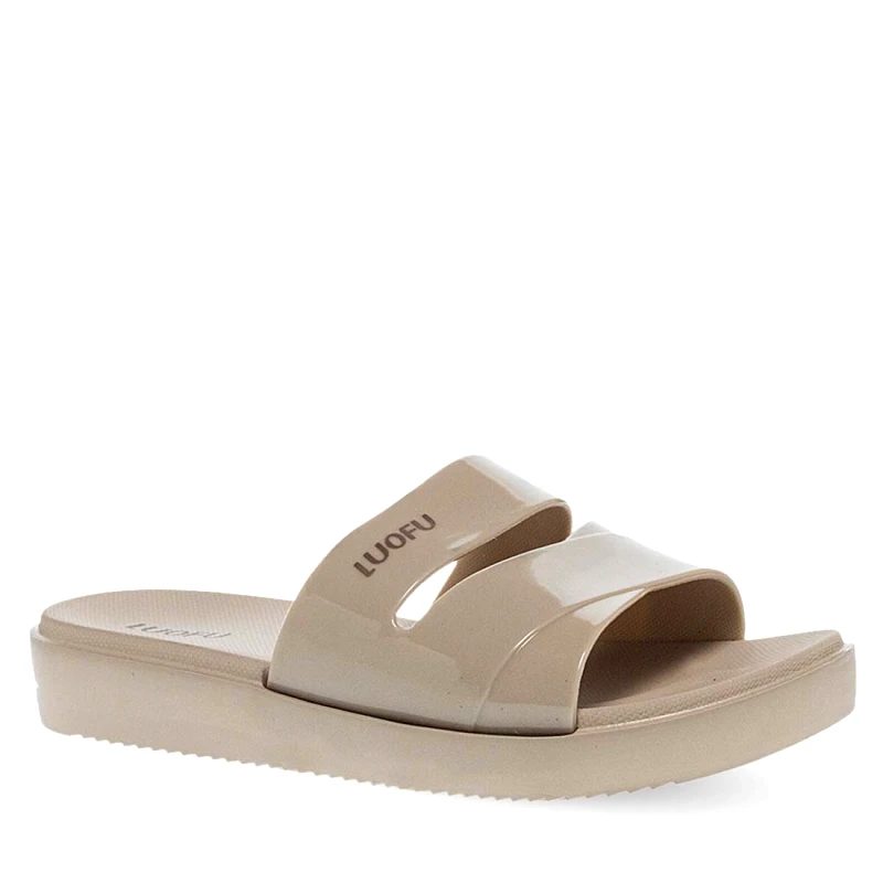 Parex Γυναικείες Σαγιονάρες Θαλάσσης Με Φάσα | Parex | 11831085 | Μπεζ