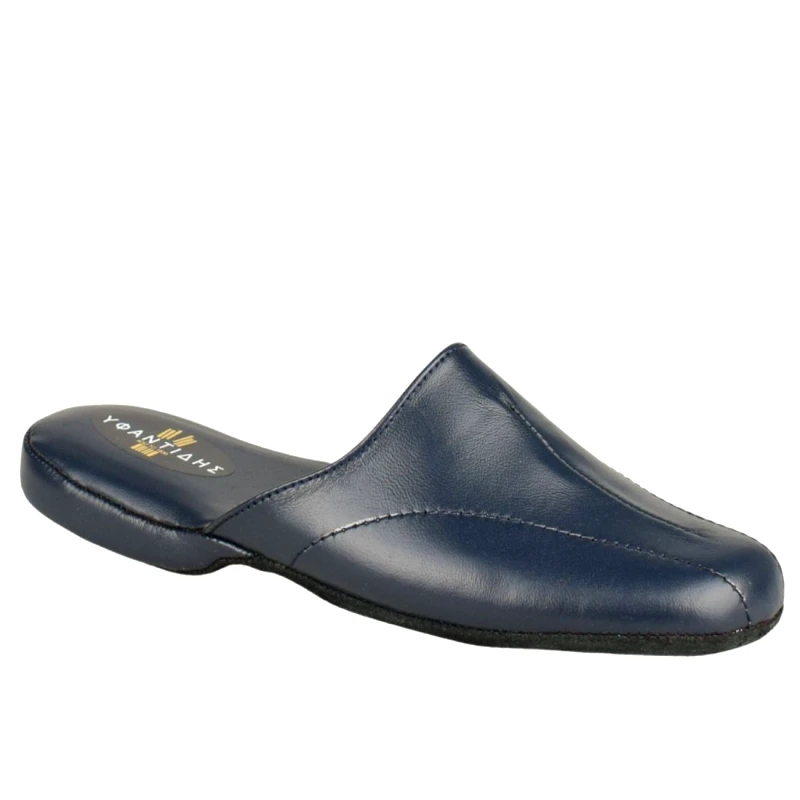 Υφαντίδης Γυναικείες Δερμάτινες | Παντόφλες | Σπιτιού | Υφαντίδης | 110403 | Μπλε