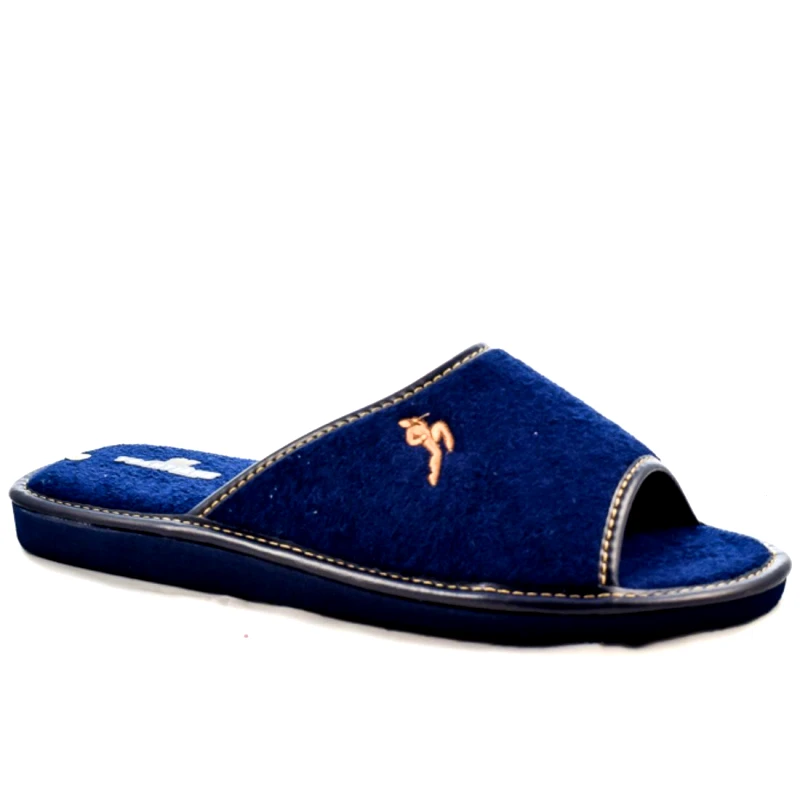 Υφαντίδης Ανδρικές Παντόφλες Μπουρνουζέ | Υφαντίδης | 500304 | Μπλε | (Μεγάλα Μεγέθη)