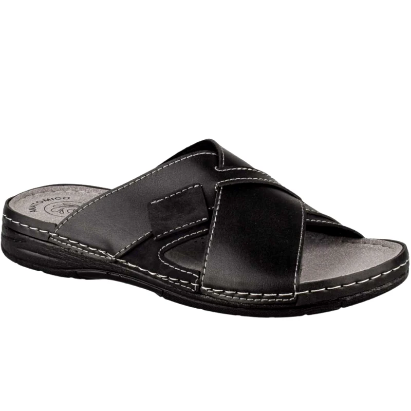 Υφαντίδης Ανδρικές Ανατομικές Παντόφλες | Υφαντίδης | 154088 | Μαύρο