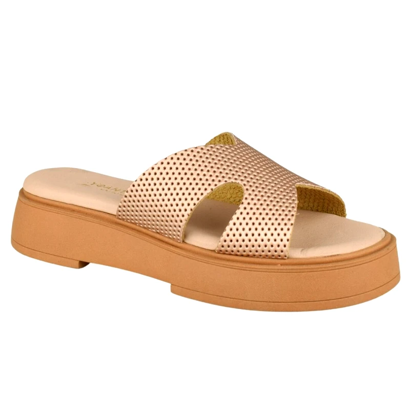 Υφαντίδης Γυναικείες Πλατφόρμες Δερμάτινες | Υφαντίδης | 126544 | Μπρονζέ