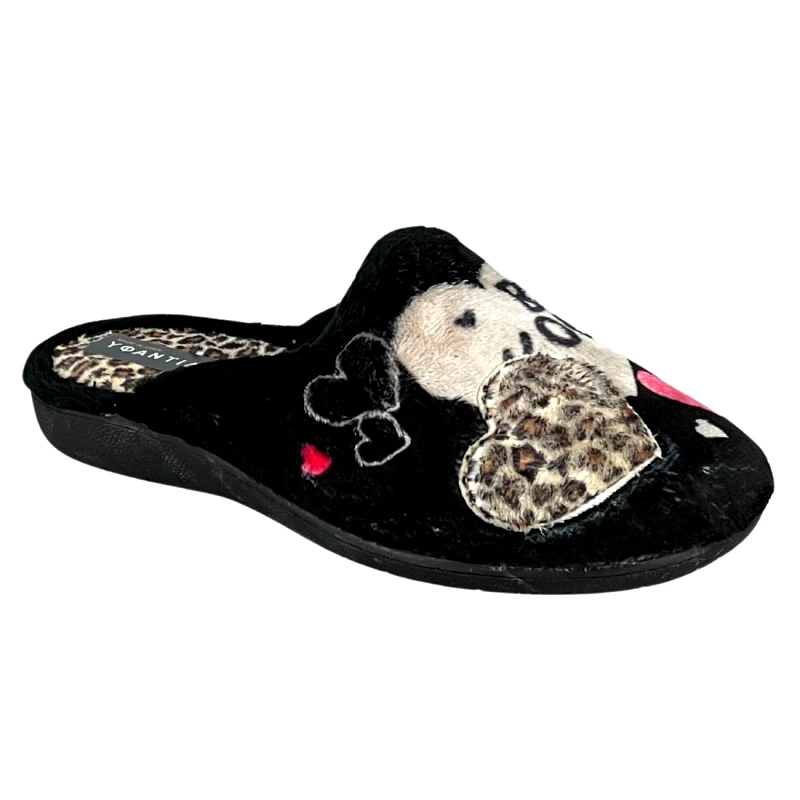 Υφαντίδης Γυναικείες Παντόφλες Σπιτιού | Υφαντίδης | 624492 | Μαύρο