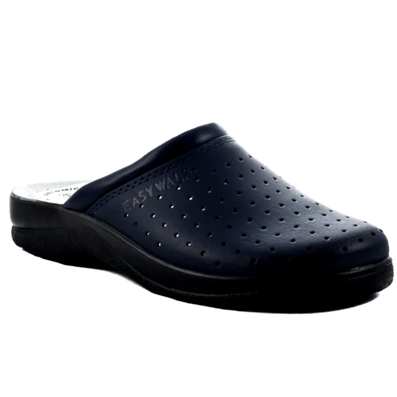OEM Σαμπό Ανδρικά | EASYWALK | Δερμάτινα | Ανατομικά | Μπλε | 490630