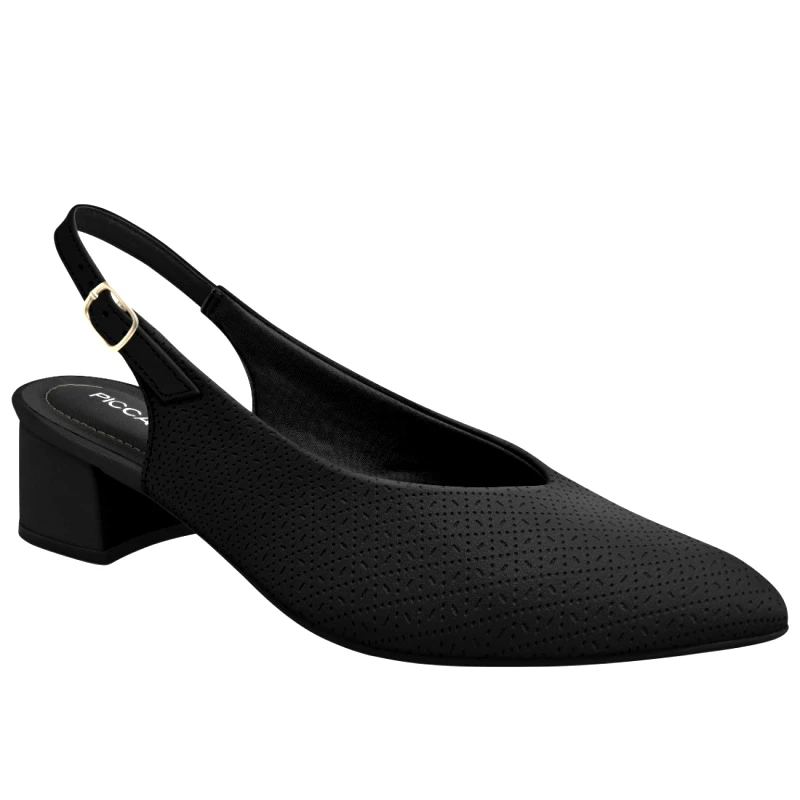 Piccadilly Piccadilly | Γυναικείες Γόβες με Λουράκι | 739031 | Μαύρο | (779-25133)