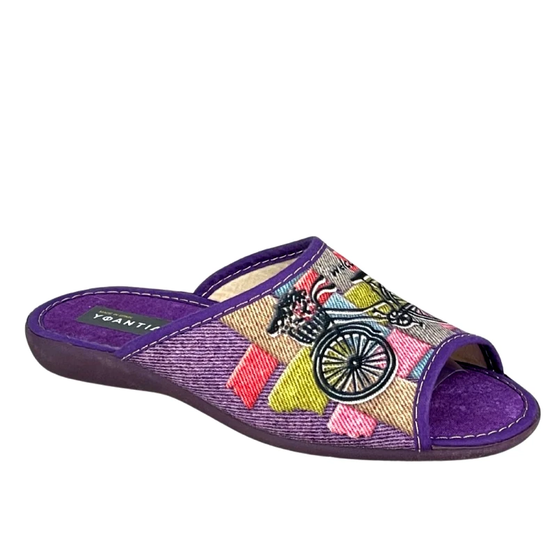 Υφαντίδης Γυναικείες Παντόφλες Σπιτιού | Υφαντίδης | 624491 | Μωβ