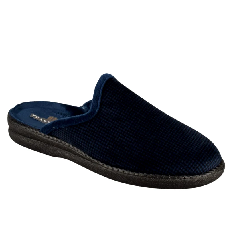 Υφαντίδης Ανδρικές Παντόφλες Σπιτιού | Υφαντίδης | 507624 | Μπλε