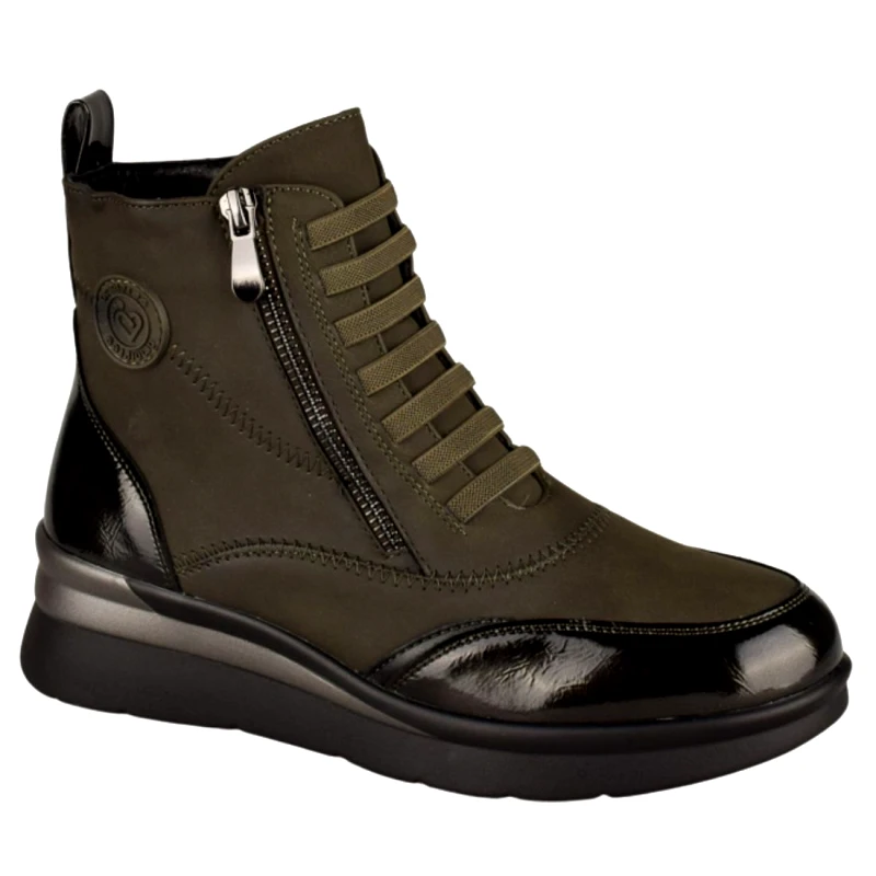 Amarpies Γυναικεία Ανατομικά Μποτάκια | Amarpies | AMD27089 | Χακί