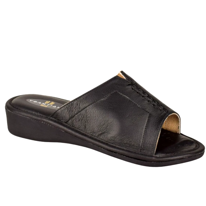 Υφαντίδης Γυναικείες Παντόφλες | Υφαντίδης | Δερμάτινες | 110083 | Μαύρο