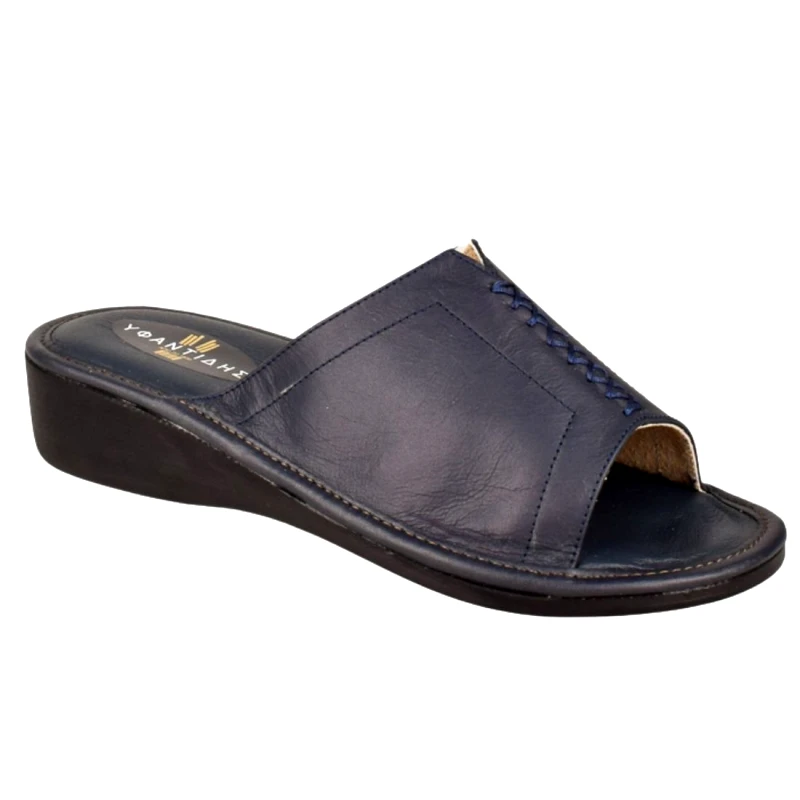 Υφαντίδης Γυναικείες Παντόφλες | Υφαντίδης | Δερμάτινες | 110083 | Μπλε