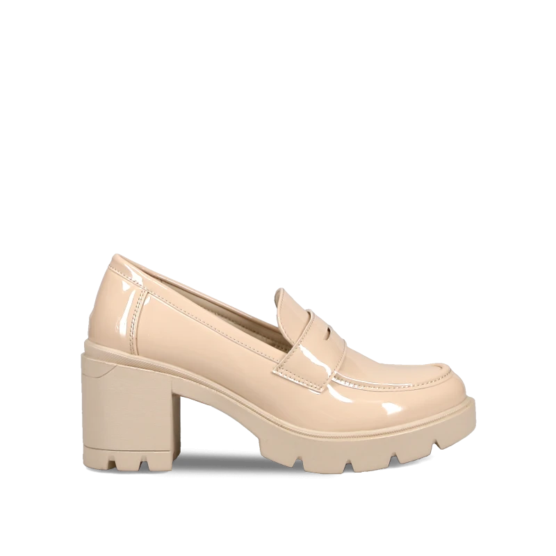 MIGATO Μπεζ chunky loafer