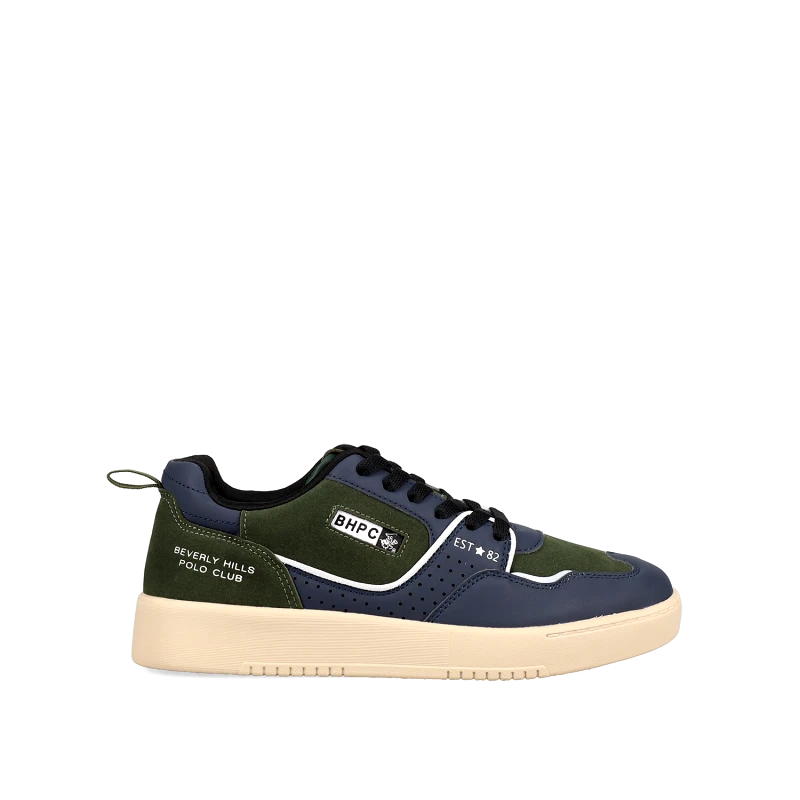 BEVERLY HILLS POLO CLUB Μπλε ανδρικό sneaker
