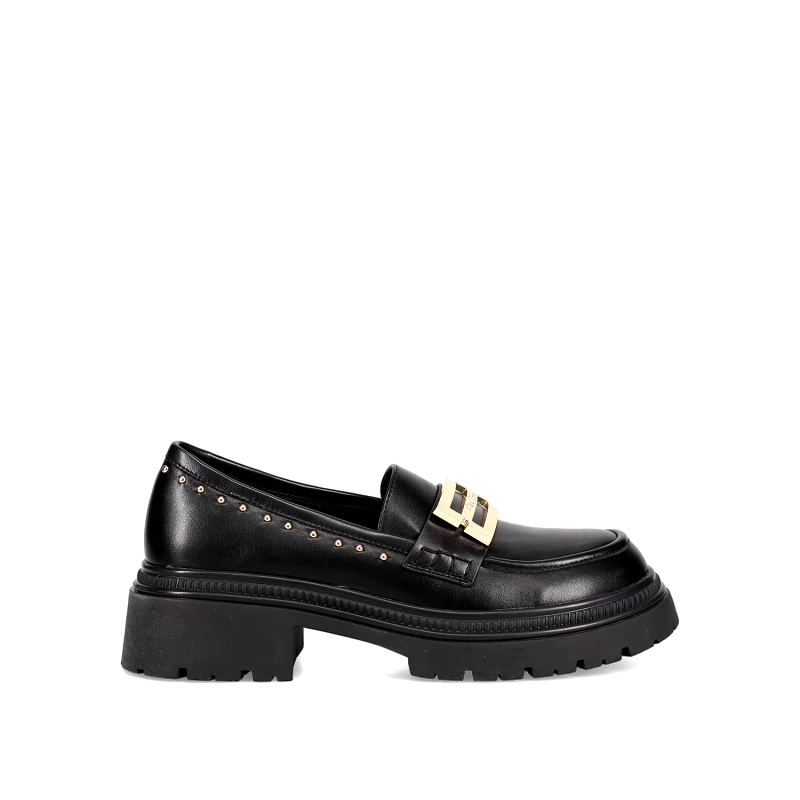 LOVE TO LOVE by GAI MATTIOLO Μαύρο chunky loafer