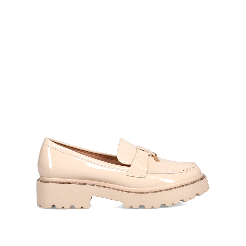 MIGATO Μπεζ chunky loafer
