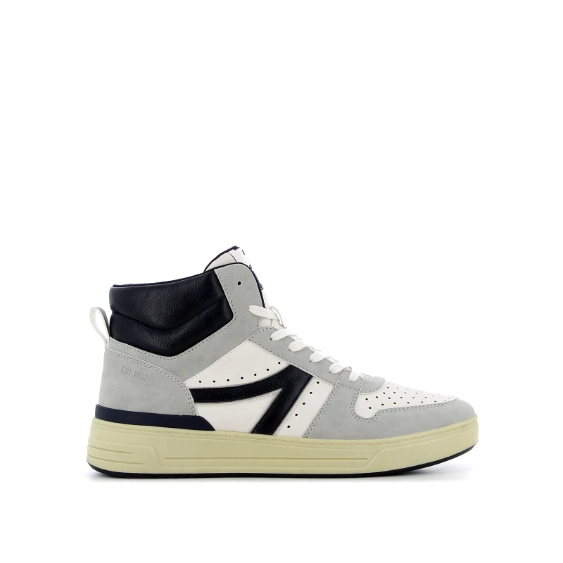 SJ Εκρού ανδρικό sneaker μποτάκι