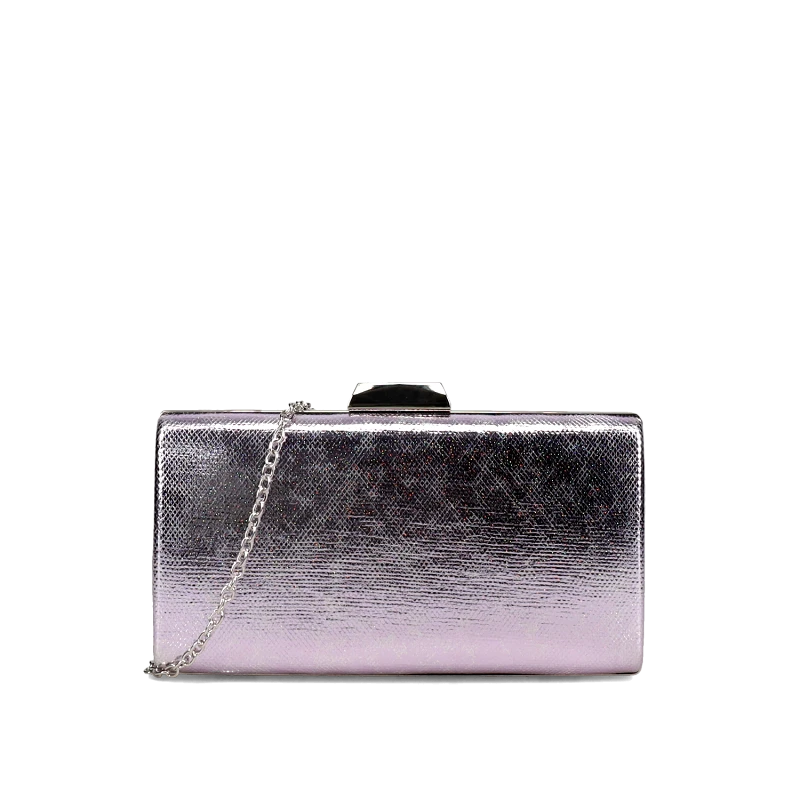MIGATO Λιλά clutch τσαντάκι
