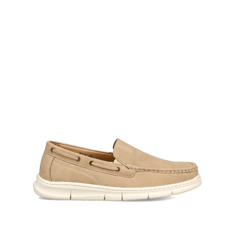 NAVIGA Μπεζ ανδρικό loafer