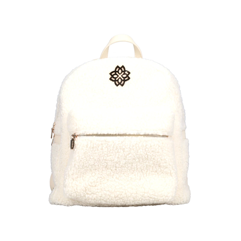 MIGATO Εκρού μπουκλέ backpack