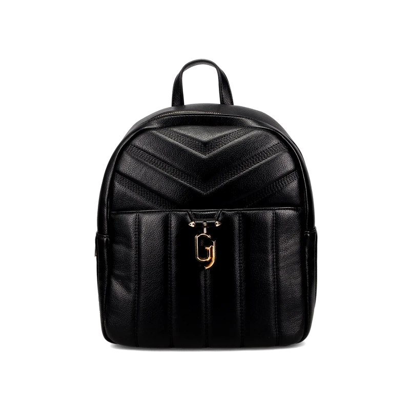 GAUDI Μαύρο καπιτονέ backpack ALICE