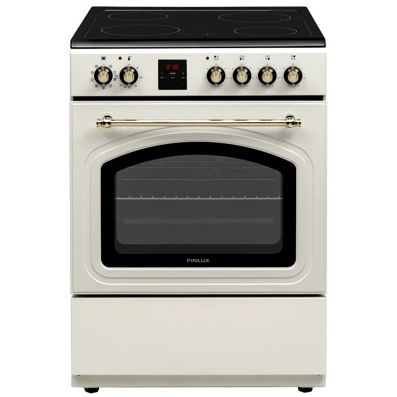 Ηλεκτρική κουζίνα 69 lt., 85x60x60 εκ., FLCR 600MD RETRO,Finlux φωτογραφία