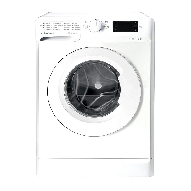 Indesit Πλυντήριο ρούχων 6 kg, MTWSE 61252 W EE Slim, 1200rpm, F, Indesit