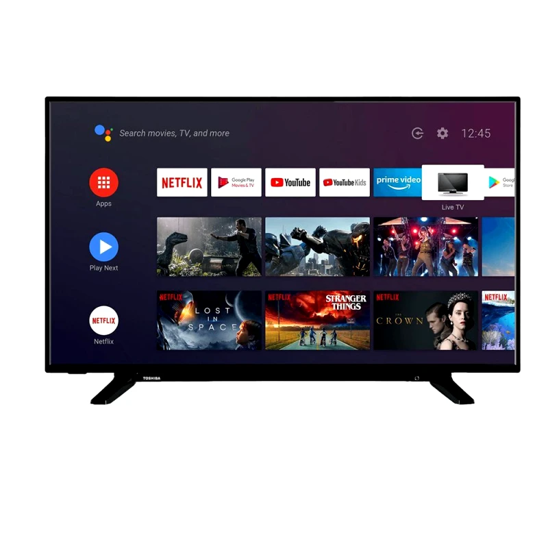 Hitachi Τηλεόραση 43&quot; 4K UHD QLED, 43QA5D63DG HDR, Smart, Toshiba
